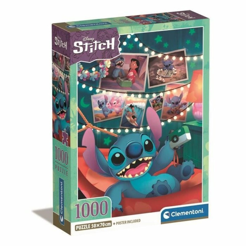 Rompecabezas Stitch 1000 piezas Clementoni