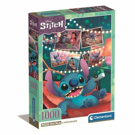 Rompecabezas Stitch 1000 piezas Clementoni