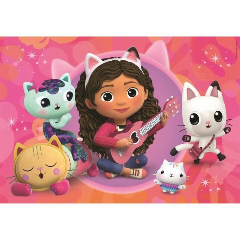 Puzzles para niños 20 piezas multicolor Gabby