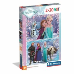 juguetes construcción niños puzzle Frozen 2 Clementoni