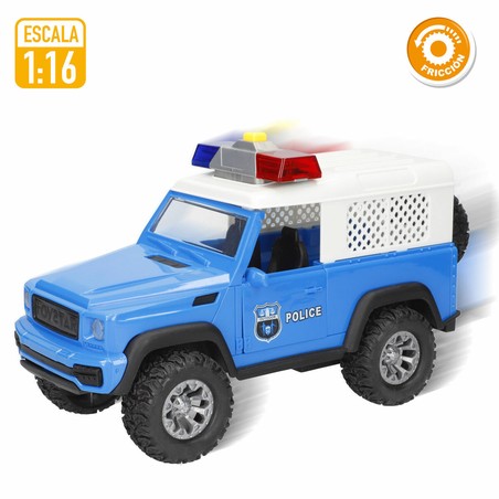 Set coches policía para desarrollo motricidad