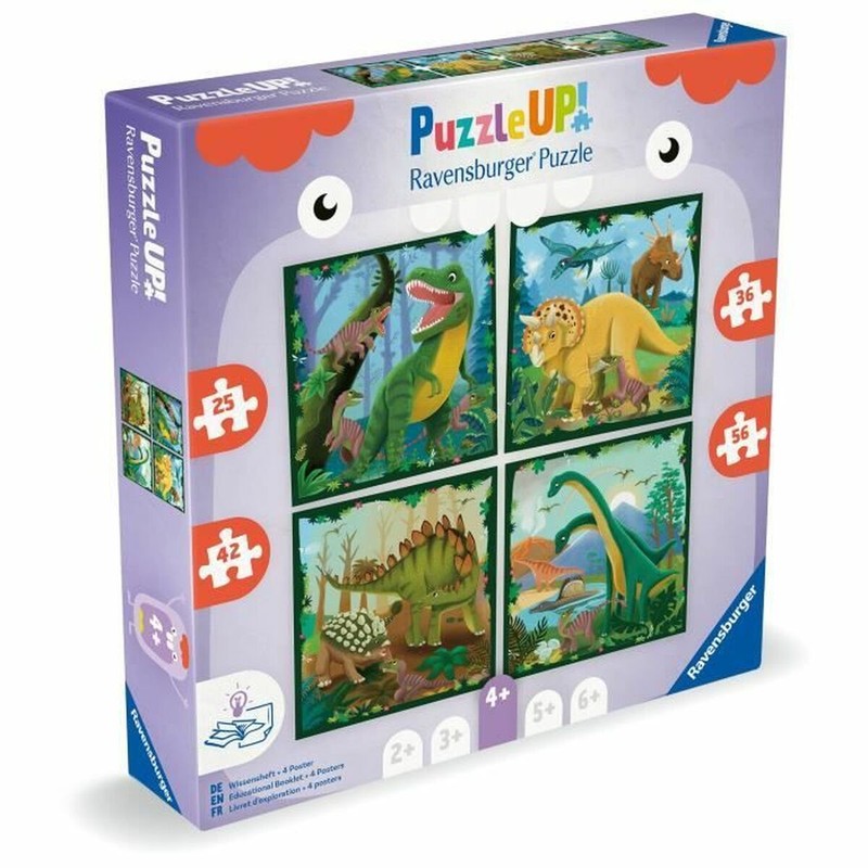 Puzzle para niños de 4 años, piezas grandes y resistentes
