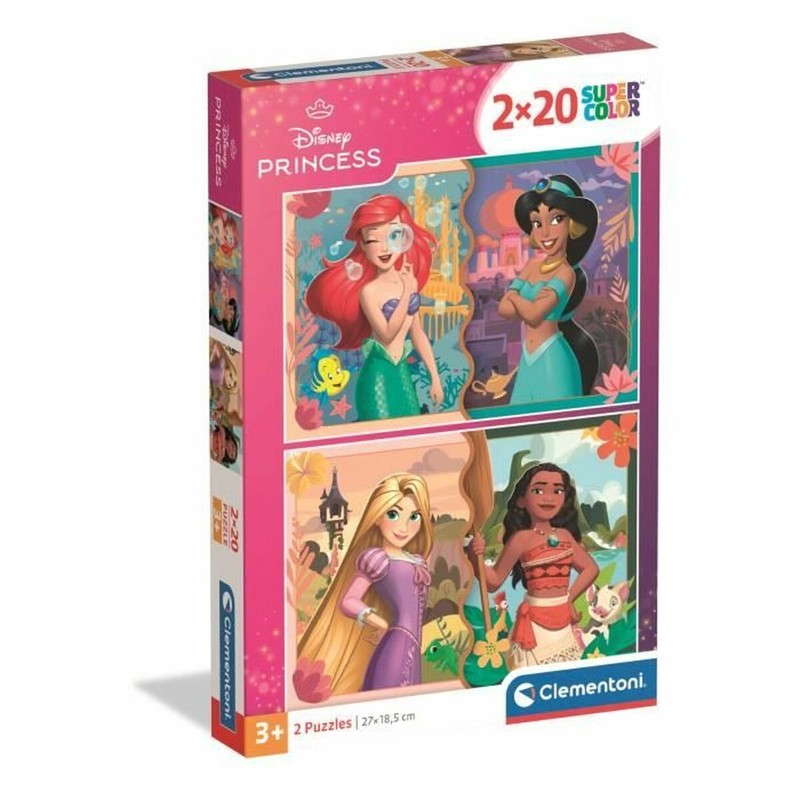 Puzzle Disney infantil Clementoni doble, ideal para niños pequeños