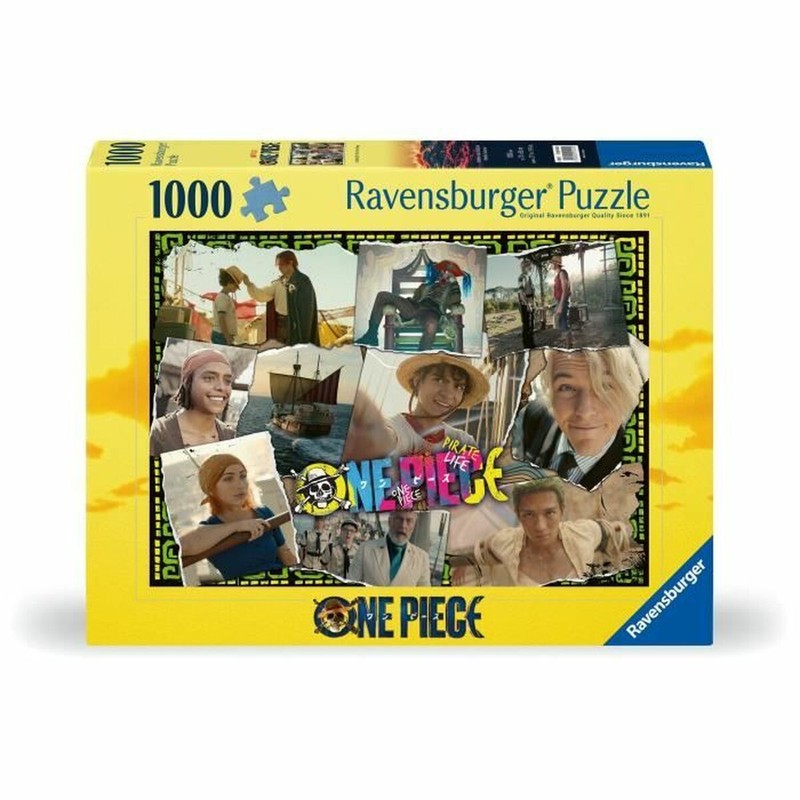 Caja del Puzzle Ravensburger One Piece, ideal para coleccionistas