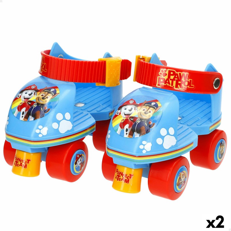 Patines Patrulla Canina ajustables para niños con diseño multicolor
