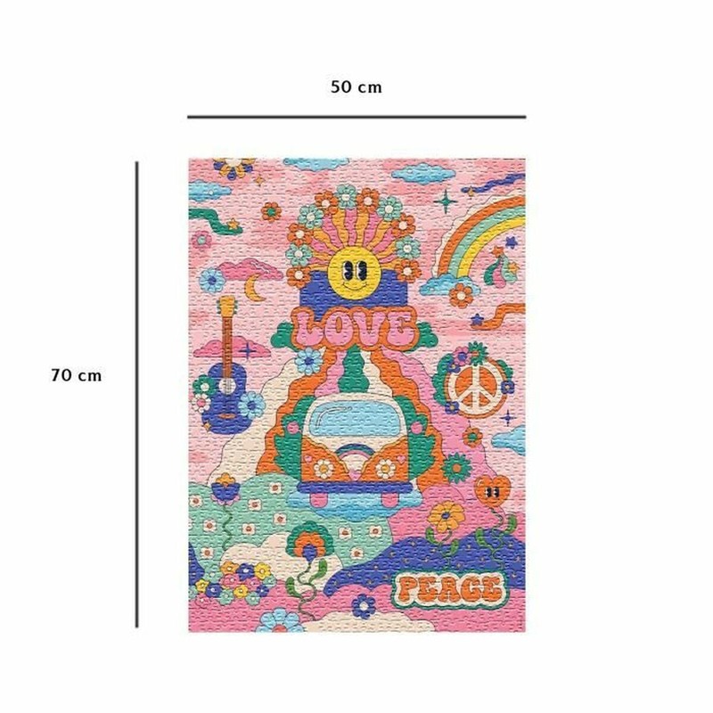 Montaje de puzzle relax para adultos y amantes del desafío