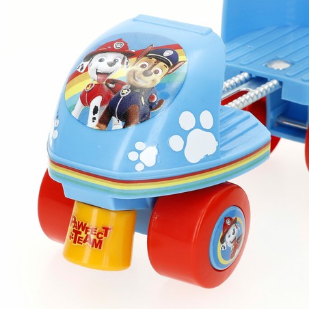 Patines infantiles ajustables de la Patrulla Canina con 4 ruedas de goma