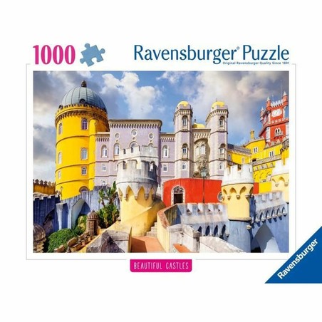 Juguetes construcción niños: Puzzle Ravensburger 1000 piezas, desafío mental