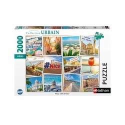 Vista detallada del puzzle 2000 piezas Ravensburger Nathan en proceso de montaje 2