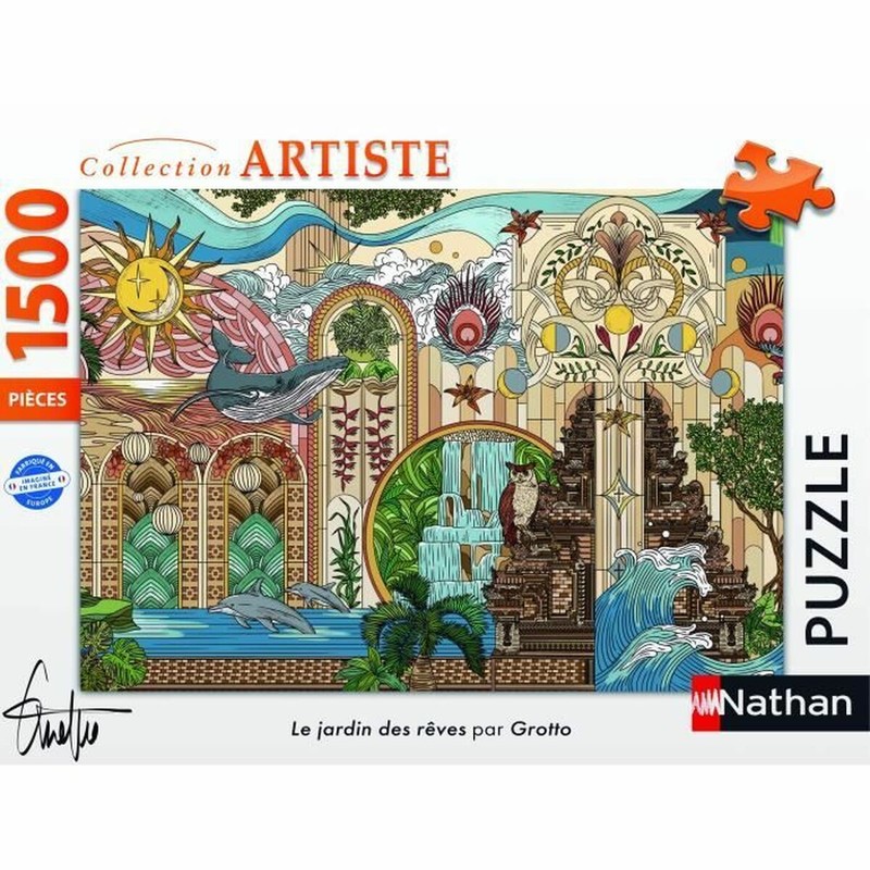 Puzzle 1500 piezas Ravensburger Nathan caja frontal