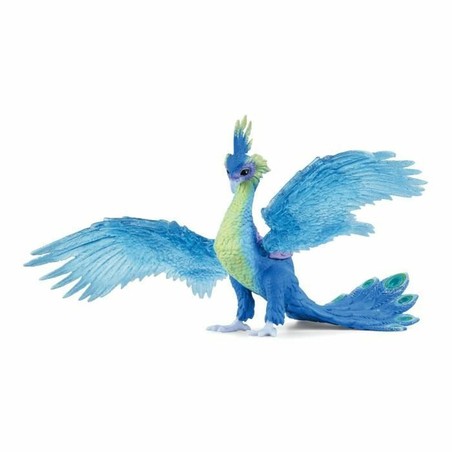 bloques construcción infantiles - Figura Schleich Bayala azul y blanco