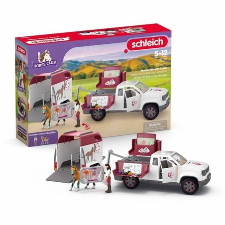 Schleich Horse Club veterinario móvil con remolque