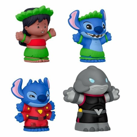Juguetes construcción niños: set figuras Lilo y Stitch para juego creativo