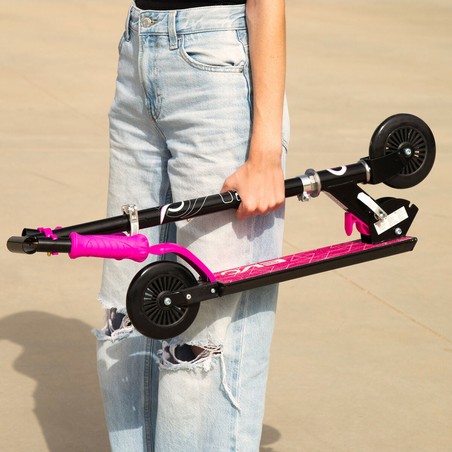 Estructura de acero del patinete EVO, robusta y segura