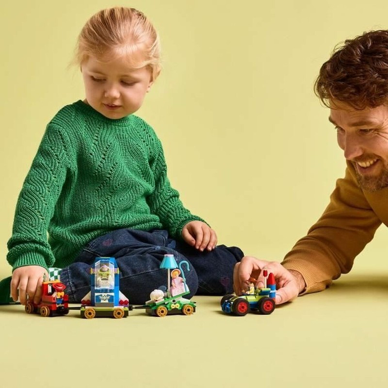 Detalle de los vagones del tren de fiesta LEGO Toy Story