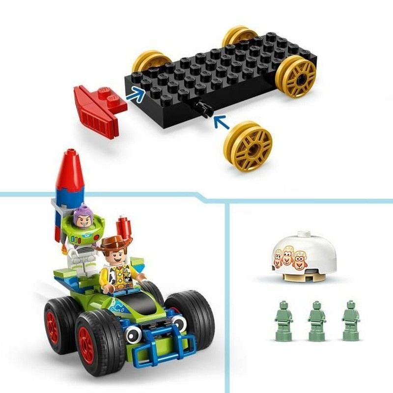 Vista completa del set LEGO Disney Toy Story montado
