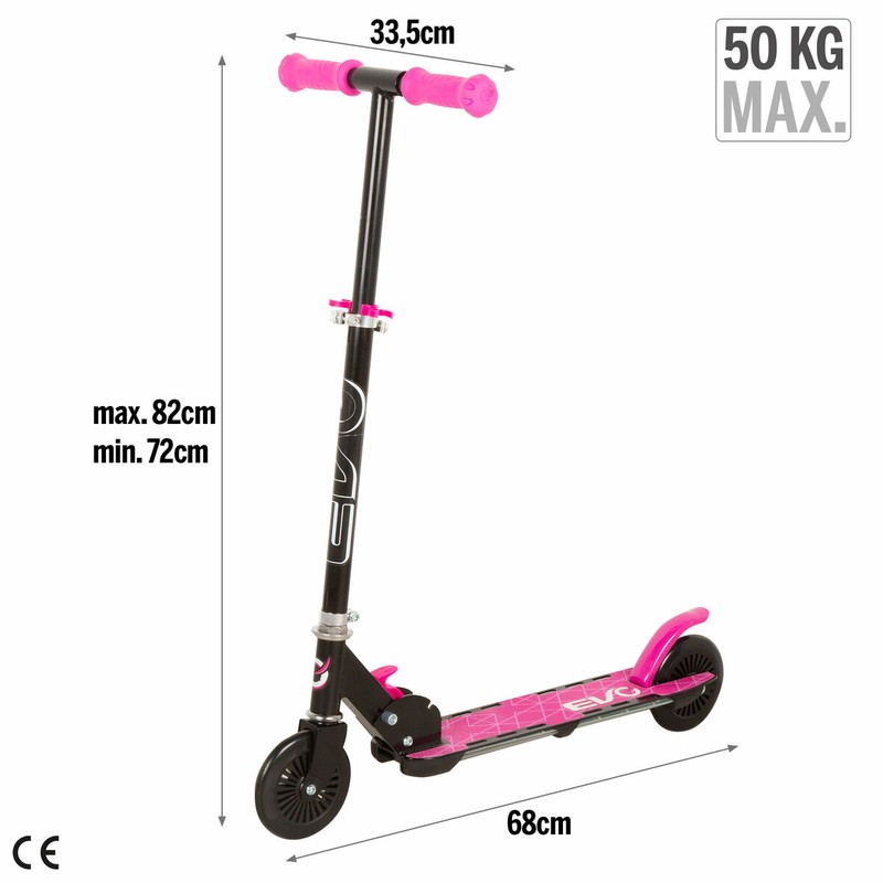 Pack de dos patinetes con luces para niños de 5 años