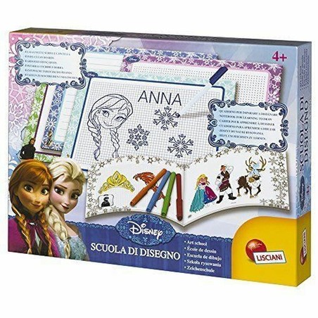Kit manualidades infantil de Frozen con rotuladores Lisciani
