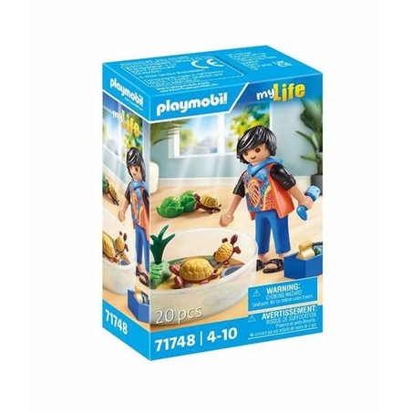 Juguetes construcción niños Playset Playmobil tortugas