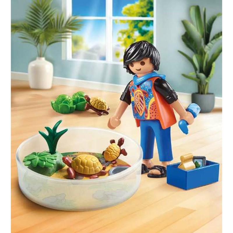 Figuras Playmobil de tortugas marinas y su hábitat