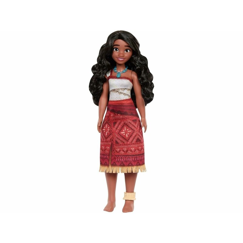 Detalle del cabello y rostro de una muñeca Disney Princess