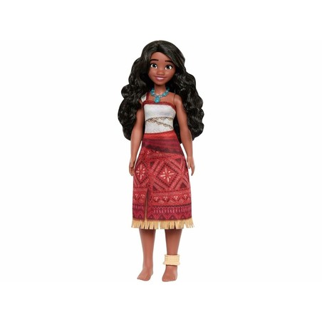 Detalle del cabello y rostro de una muñeca Disney Princess