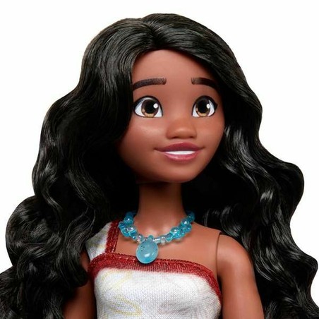 Vista trasera de las muñecas Disney Princess con sus trajes