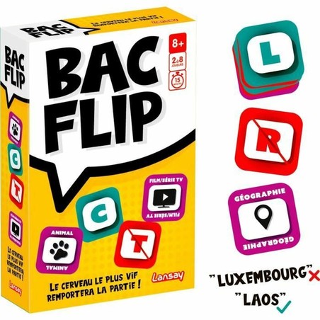 Caja compacta del juego mesa cooperativo Lansay