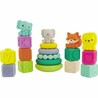 Juguetes construcción niños Infantino, set de bloques creativos