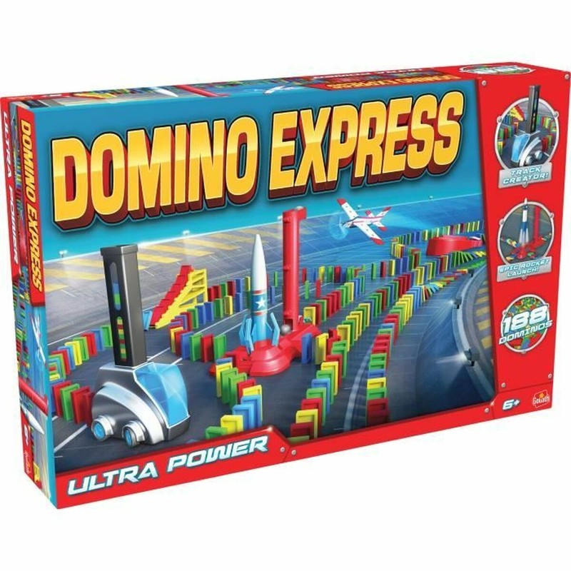 Dominó Goliath Express Ultra Power: Fichas resistentes para cadenas