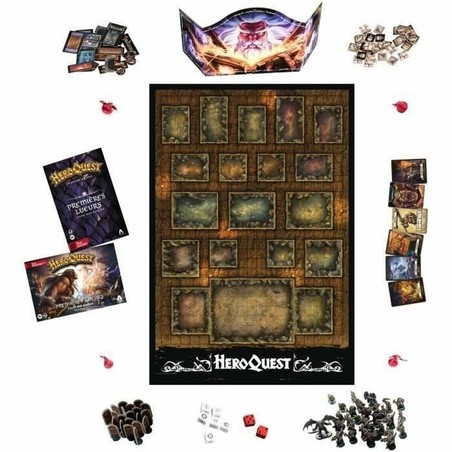 Caja de Juego de Mesa Hasbro de cartón resistente