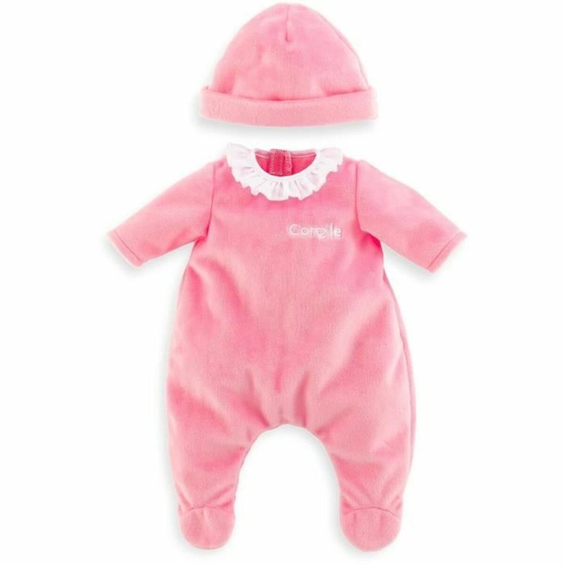Juguetes construcción niños: Pijama y gorro rosa para muñeca Corolle de 30cm