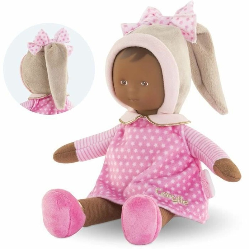 Detalle de la Muñeca Bebé Corolle lavable a máquina, diseño Starry Dreams