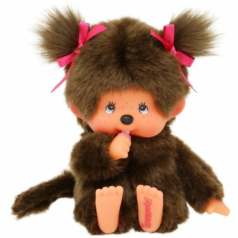 Peluche seguro niños Monchhichi, un muñeco de apego bebé clásico