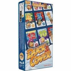 Juegos mesa niños Asmodee Duck & Cover, diversión estratégica