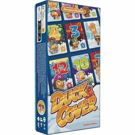 Juegos mesa niños Asmodee Duck & Cover, diversión estratégica