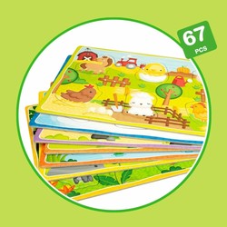 Juguetes construcción niños Lisciani cajas animales Montessori 2