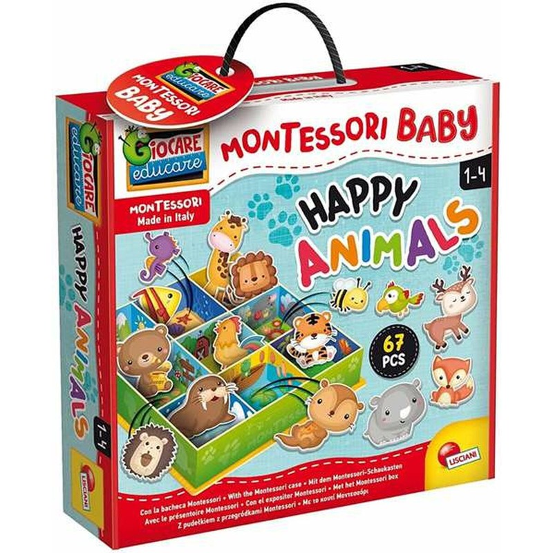 Estimulación temprana con cajas de animales