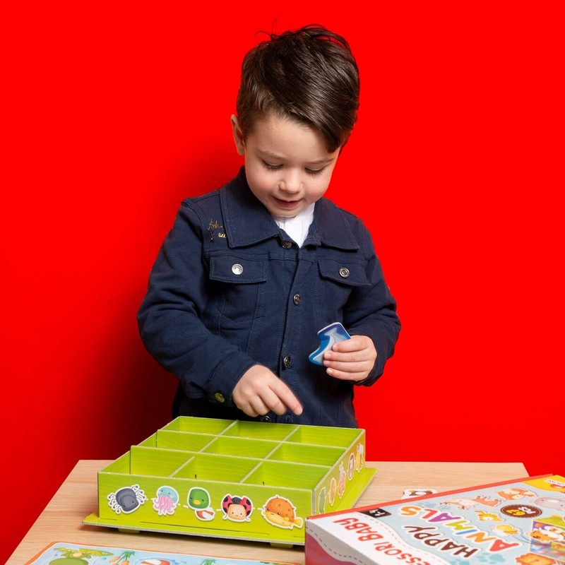 Juego de clasificación de animales para niños