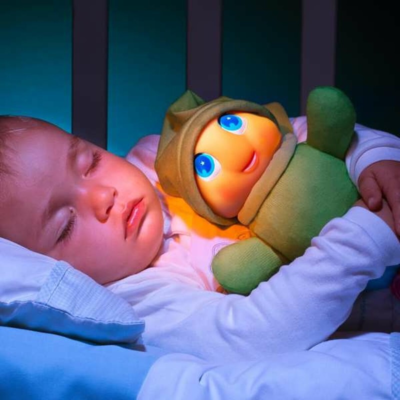 Muñeca de tela Moltó, ideal para escenarios con bloques construcción infantiles