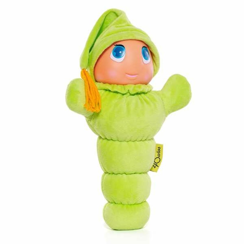 Juguete construcción motricidad fina con muñeca de trapo para niños