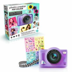 juguetes-construccion-ninos-camara-digital-violeta