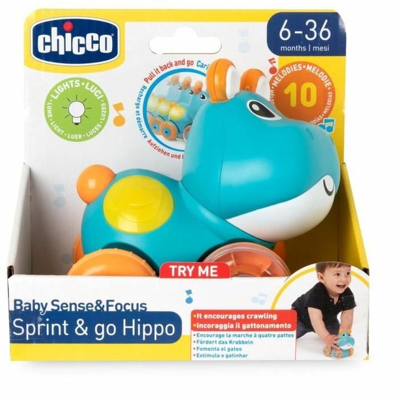 Bloques construcción infantiles simulados: Hippo Sprint&go fomentando la motricidad.