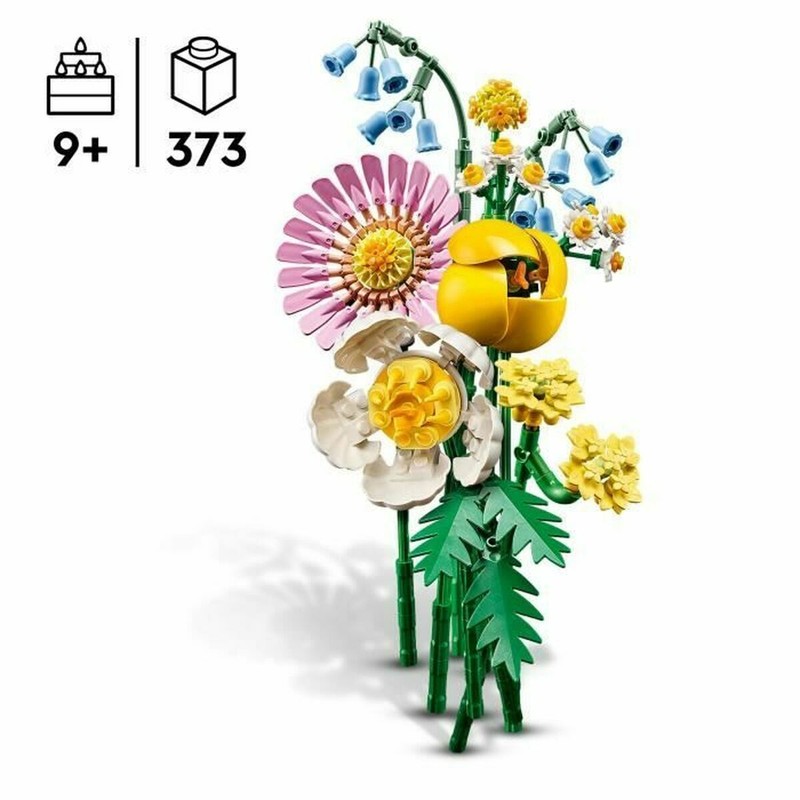 Montaje flores artificiales LEGO paso a paso