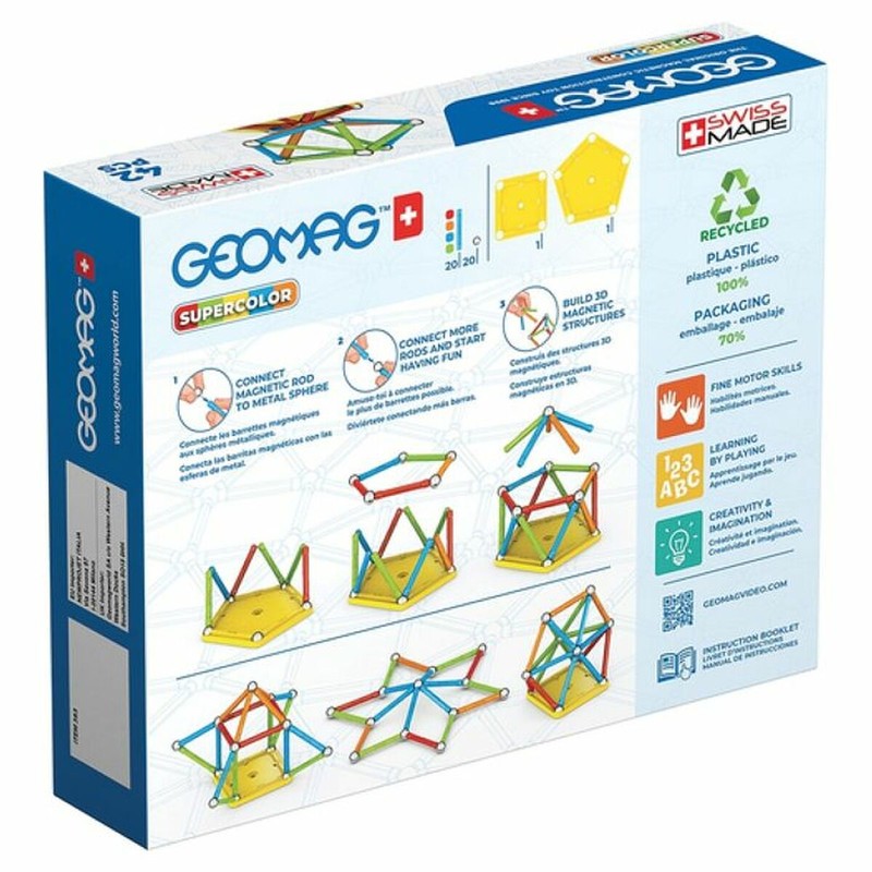 Juego didáctico Geomag 3 años