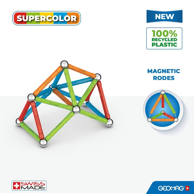 Desarrollo cognitivo con Geomag Super Colors