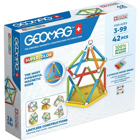 Geomag reciclado juego magnético