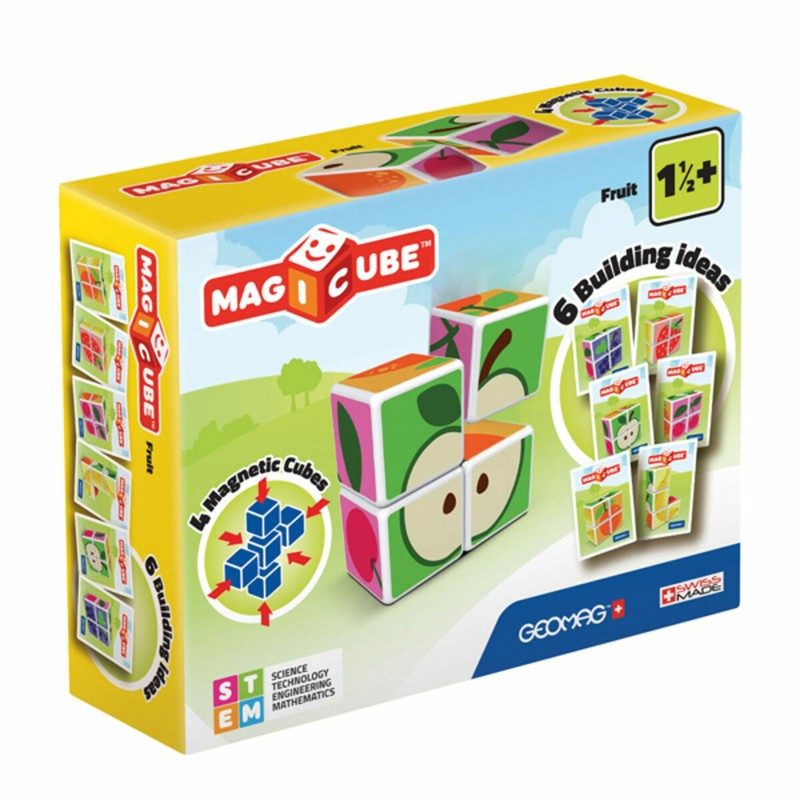 Juguetes construcción niños Geomag Magicube cubos