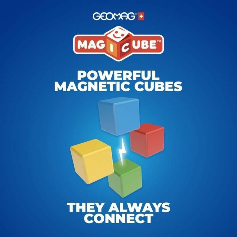 Cubos apilables Geomag para aprendizaje temprano