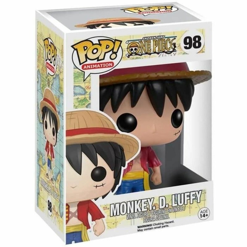 Packaging Funko Pop Luffy One Piece con ventana